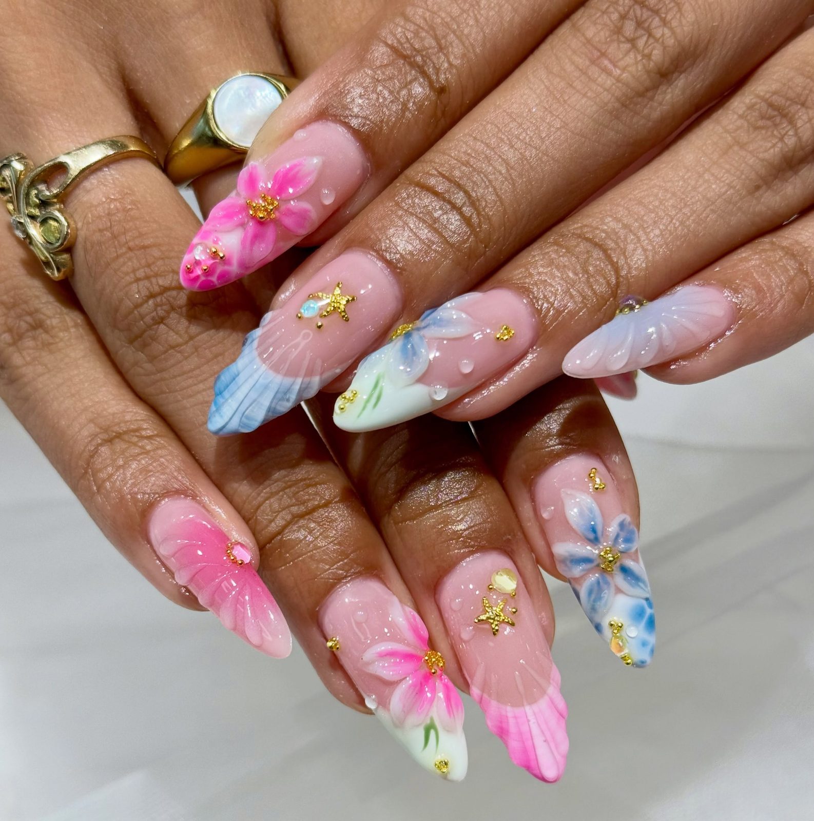 Upscale nails, squeezed in when you need them